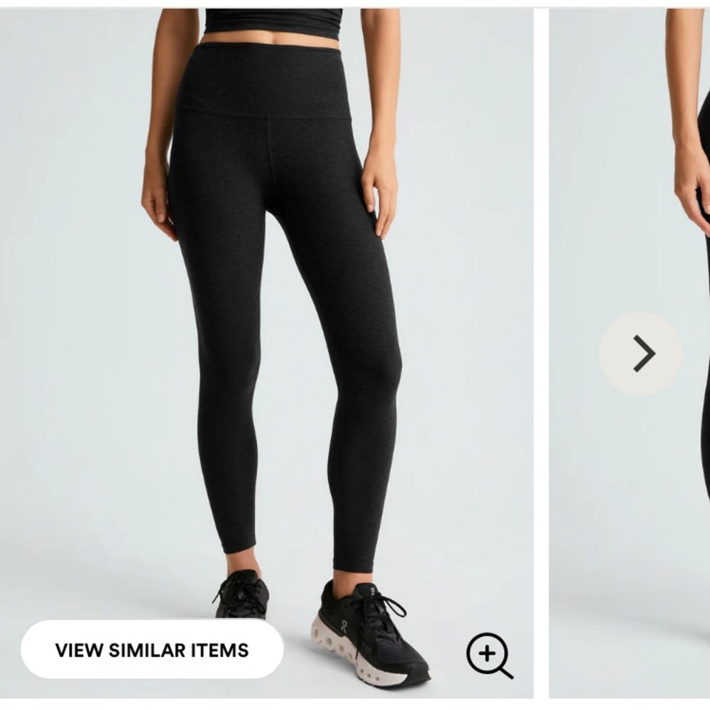 Spacedye Caught In The Midi High Waisted Legging - Size S - Black
